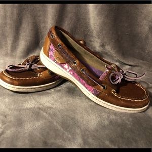 Sperry Top Sider Angel Fish Boat Shoes - size 6
